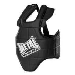 Plastron Boxe Metal Boxe Noir L